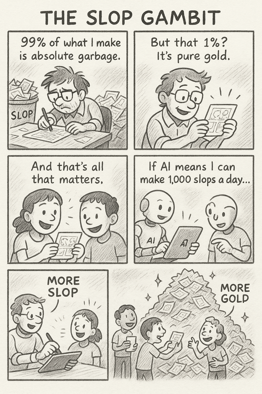 AI slop comics